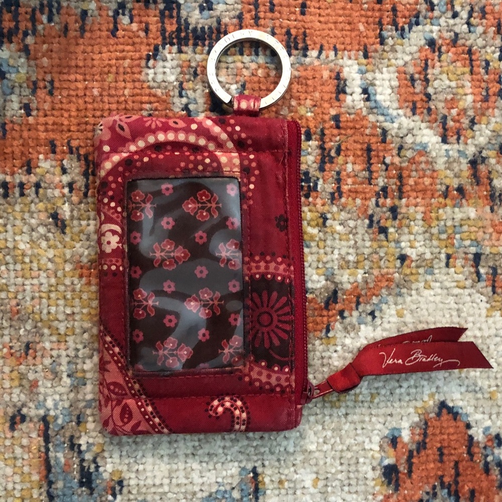 Vera Bradley coin/ID pouch